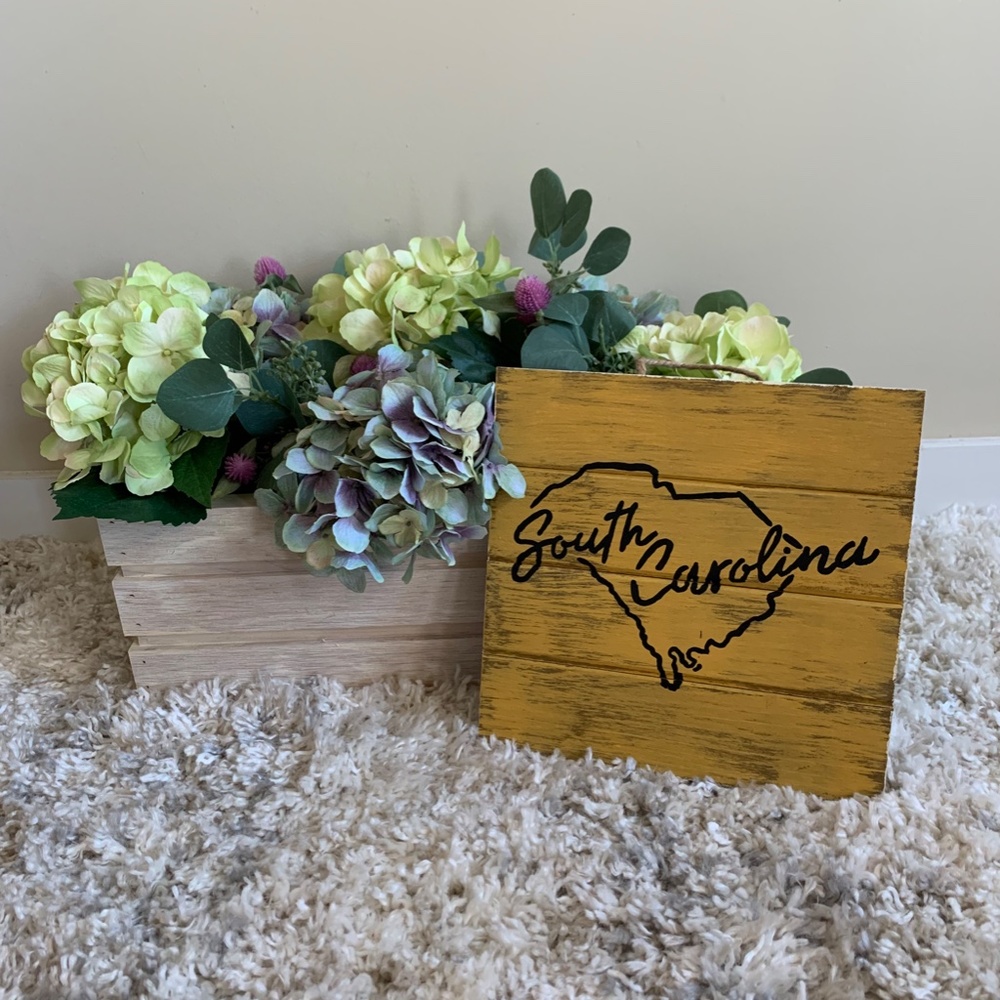 South Carolina Rustic Sign